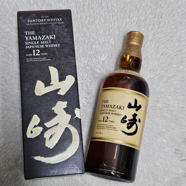 山崎 ウイスキー サントリー SUNTORY シングルモルトウイスキー 12年 YAMAZAKI 箱付