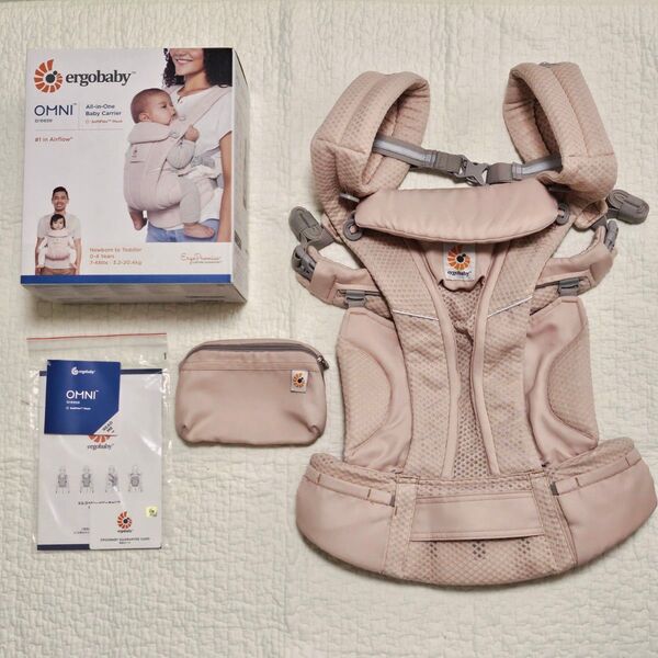 エルゴベビー ergobaby 抱っこひも オムニ ブリーズ ピンククオーツ エアー メッシュ