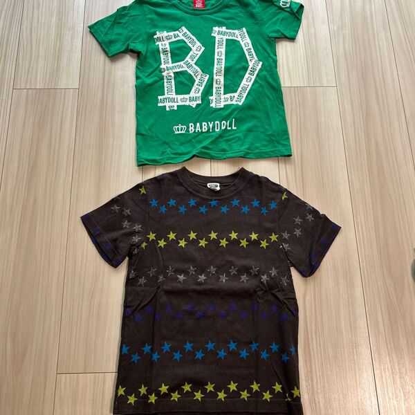 美品 男の子 Tシャツ 半袖 130cm 2枚