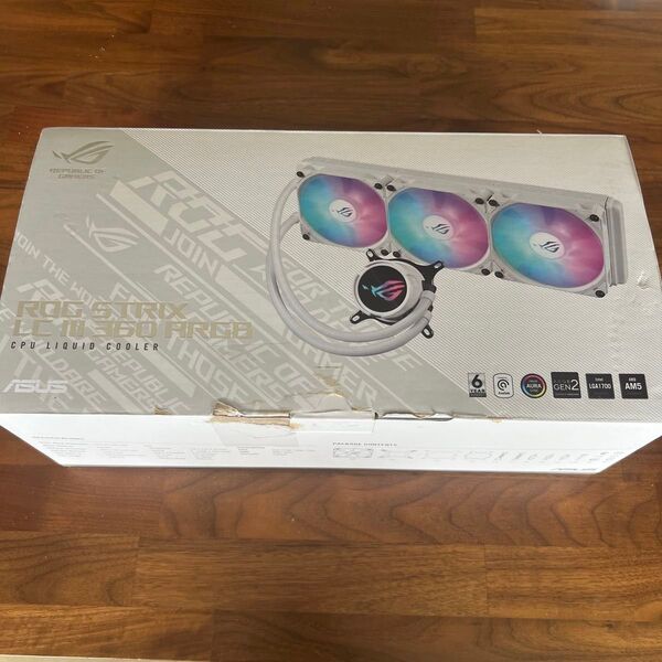 未使用品 ASUS ROG Strix LC III 360 ARGB オールインワンCPU液体クーラー