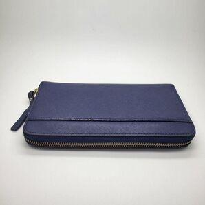 kate spade 長財布 ラウンドファスナー ネイビー5381582300