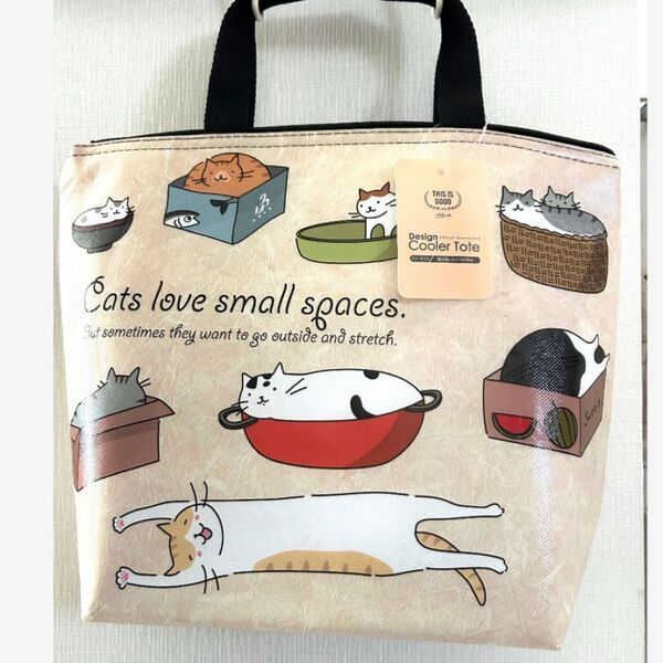 保冷バッグ ランチバッグ エコバッグ ランチトート クーラートートバッグ お弁当入れ 猫 ネコ