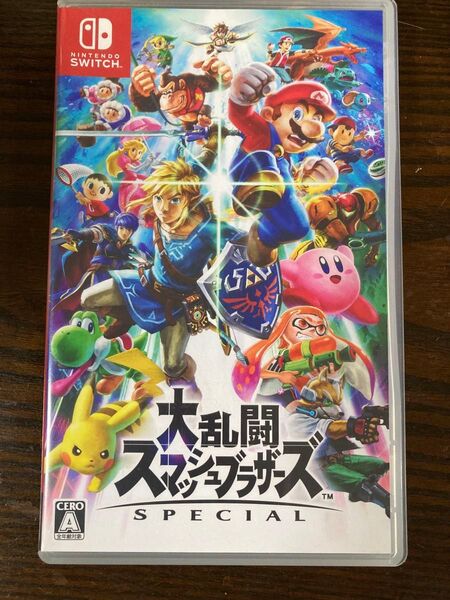 大乱闘スマッシュブラザーズ SPECIAL switch ソフト 中古