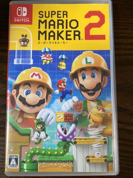 スーパーマリオメーカー2 SUPER MARIO MAKER2 switch ソフト 中古