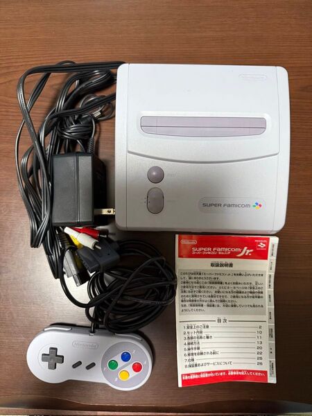 スーパーファミコン Jr ジュニア 任天堂 本体 説明書付き