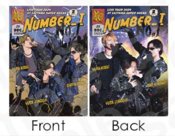 Number_i LIVE TOUR 2024 No.Ⅰ 特典ポスター ナンバーアイ