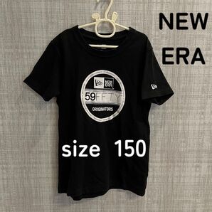 NEWERA 150cm 半袖Tシャツ ブラック ニューエラ 男の子 Tシャツ
