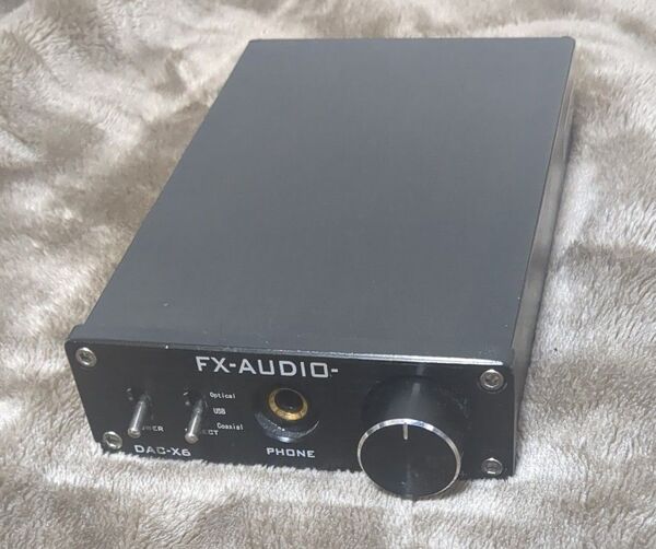 FX-AUDIO DAC-X6 ヘッドホンアンプ