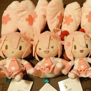 桜ミク ふわぷち ミニぬいぐるみ 3種類