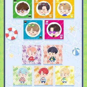 BTS Island × スシロー コラボ限定ステッカー 未開封 インザソム J-HOPE