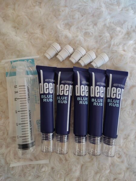 ドテラ doTERRA ディープブルーラブ ミニボトル 5本 シリンジ