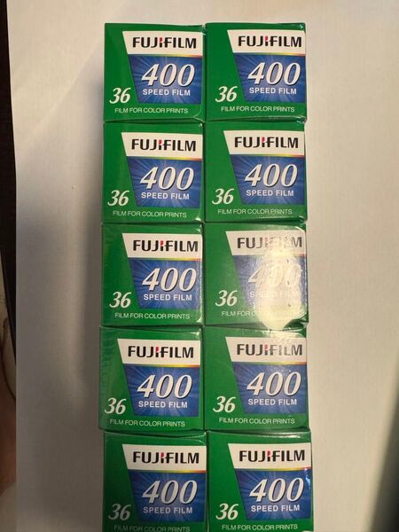 FUJIFILM 400-36枚撮カラーネガフィルム 富士フイルム 10本セット