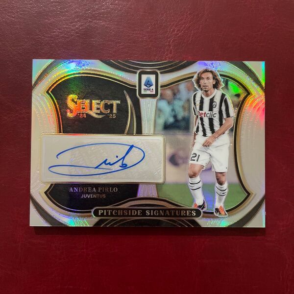 Andrea Pirlo Pitchside Signatures auto Panini Select Serie A