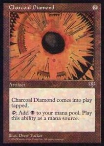 015118-002 MI/MIR 炭色のダイアモンド/Charcoal Diamond 英1枚