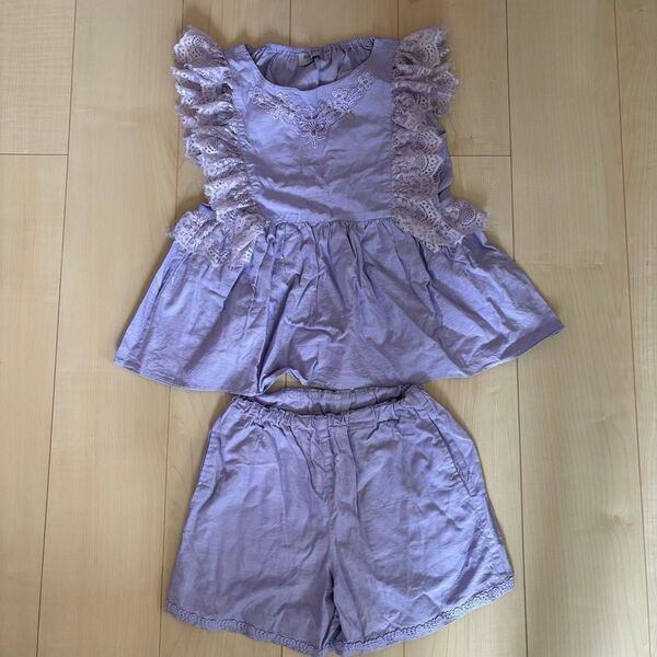 専用!アナスイミニ ANNA SUI MINI セットアップ 140 上下セット
