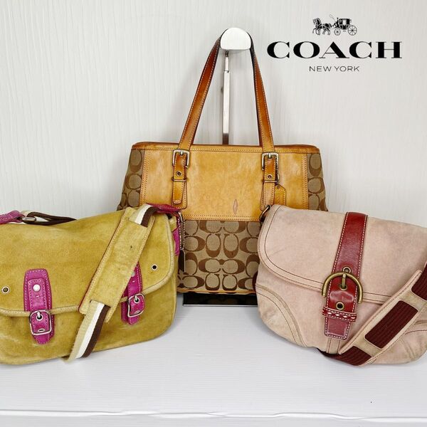 533 COACH コーチ シグネチャー ショルダーバッグ ハンドバッグ