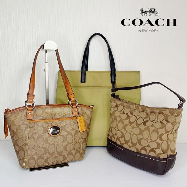 531 COACH コーチ シグネチャー ショルダーバッグ ハンドバッグ