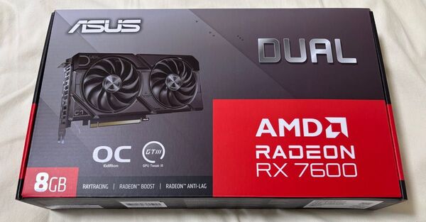 AMD Radeon RX 7600 グラフィックボード 8GB