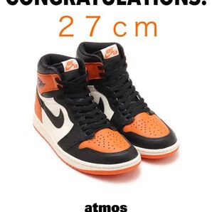 Air Jordan 1High OG ジョーダン1 シャタバ 27cm