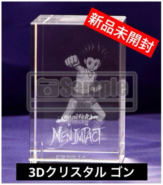 【新品未開封】ゴン 3Dクリスタル ハンターハンター ネンインパクト エビテン