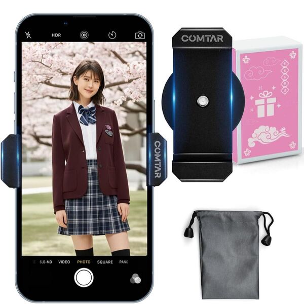COMTAR マグネット スマホスタンド 磁石 スマホスタンド 360度回転 超強力マグネット