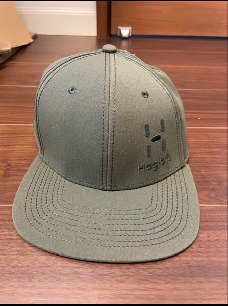 Haglfs ホグロフス ロゴキャップ オリーブグリーン