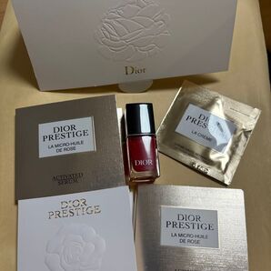 Dior プレステージ 美容液サンプル ネイルエナメルDiorヴェルニ 999