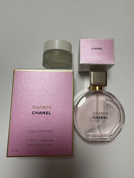 最終★8/4まで★CHANEL チャンス オータンドゥル オードゥパルファム 35ml ボディクリーム ミニサンプルは訳あり