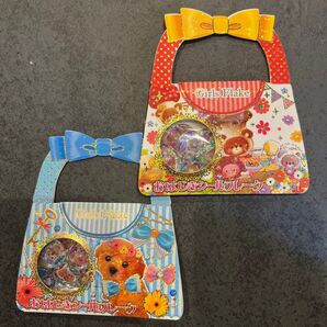 2 おはじきシール フレーク 2セット 海外