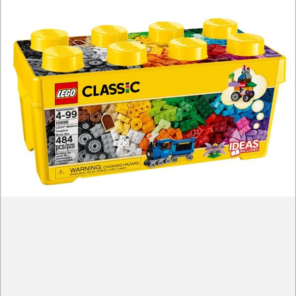 【新品】LEGO 黄色のアイデアボックス <プラス> クラシック10696