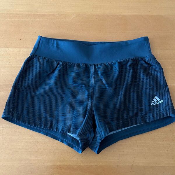 adidas climalite ランニングパンツ M インナーショーツ付き
