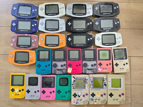 基板あり!ゲームボーイアドバンス・カラー等まとめ売り