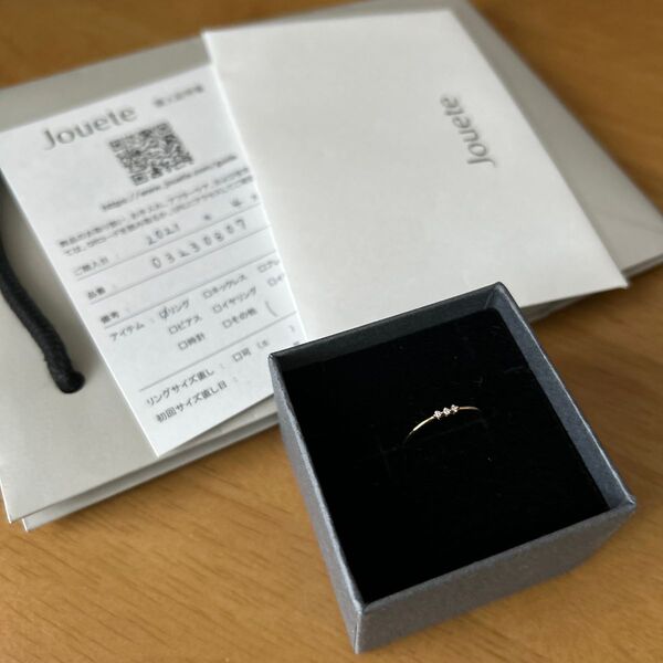 jouete ジュエッテ K10YG リングダイヤモンド