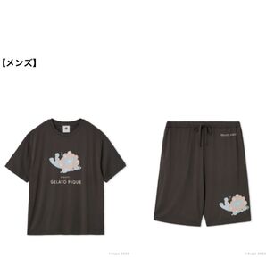 大阪関西万博 EXPO2025 ジェラートピケ ジェラピケ ミャクミャク メンズ Tシャツ ハーフパンツ ルームウェア
