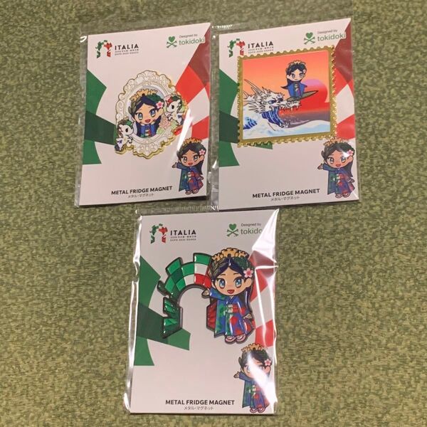 大阪関西万博 EXPO2025 イタリア館 イタリアパビリオン イタリアちゃん マグネット