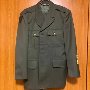 陸上自衛隊 91式制服 上下セット 3AB 冬服 男子 曹士用 ミリタリー 陸自 紺 制服 上衣 下衣