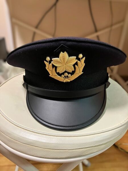 陸上自衛隊 16式制服 5号 曹士用 制帽 帽子 軍帽 ミリタリー 陸自 紺