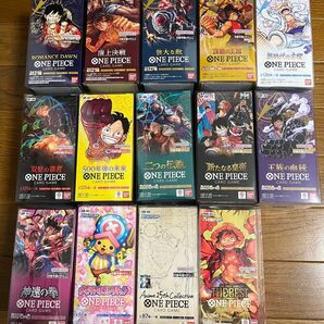 ワンピースカード BOX コンプリート OP01-11 EB01.02 PRB テープ付き 14BOX +ワンピースデイ