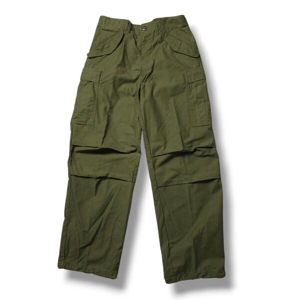 70sVINTAGE USARMY M65カーゴパンツミリタリーS/L軍パン カーゴパンツ 米軍 アメリカ軍 オリーブ カーキ