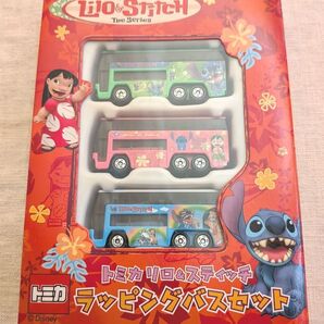 トミー トミカ リロ&スティッチ ラッピングバスセット 3個セット ディズニー