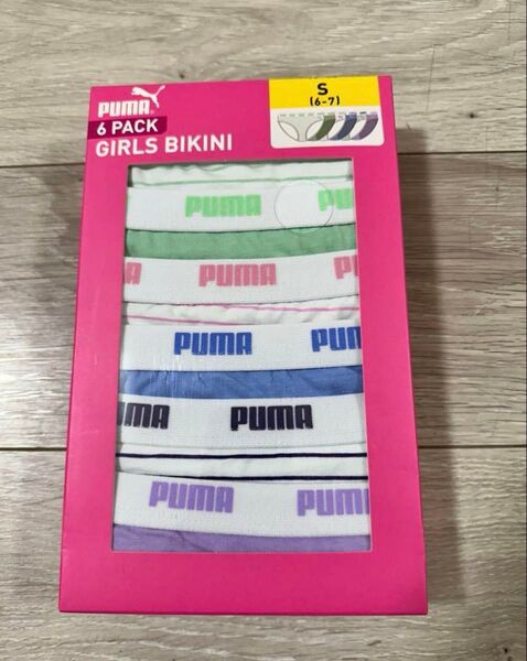 プーマ PUMA 女の子パンツ 6枚セット!