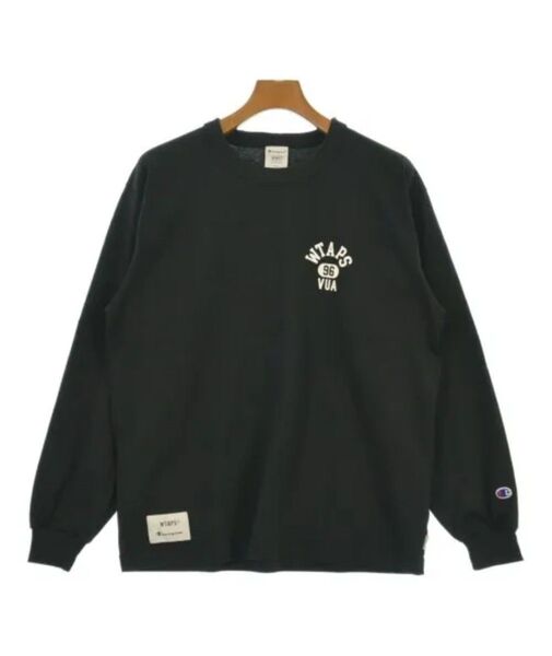 WTAPS Champion Academy LS Cotton Black チャンピオン ダブルタップス ロンT 25年モデル