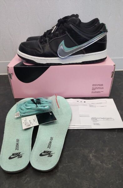 NIKE SB×DIAMOND SUPPLY ナイキ SB×ダイヤモンドサプライ DUNK LOW PRO OG QS