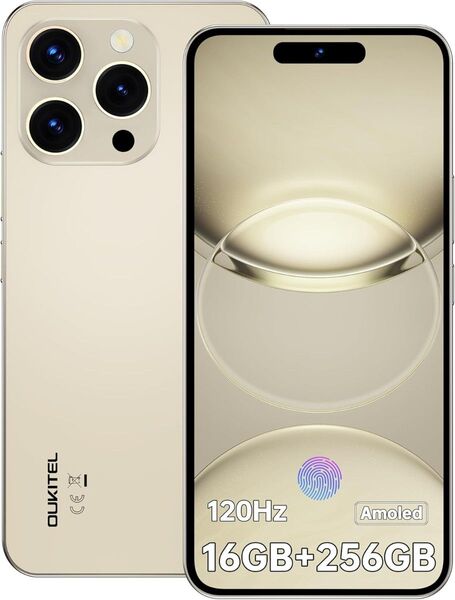 OUKITEL P1 8GB+16GB/256GB ゴールド