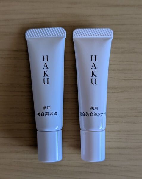 資生堂 ハク HAKU 美白美容液 メラノフォーカスEV 6g×1個 ブライトニングファンデーション 6g×1個