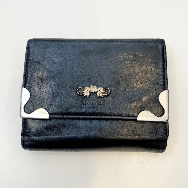 ANNA SUI アナスイ レザー折財布