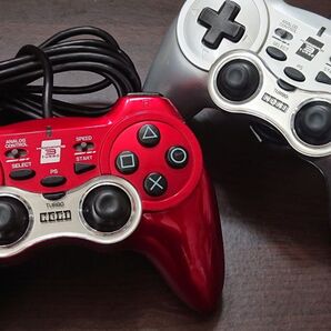 HORI HORIPAD3 TURBO ホリパッド3 ターボ 2台セット PS3 コントローラー 【動作確認済み】hp3-5