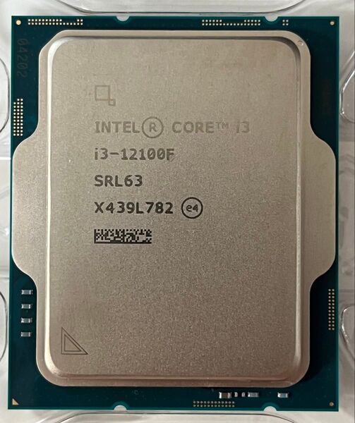 【新品バルク品】Intel Core i3-12100F 4C/8T LGA1700 CPU