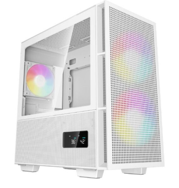 【新品未開封】Deepcool CH360 DIGITAL WH R-CH360-WHAPE3D-G-1 MicroATXケース