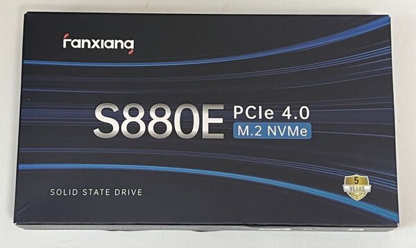 【新品未開封】fanxiang 2TB S880E NVMe SSD PCIe 4.0 Gen4